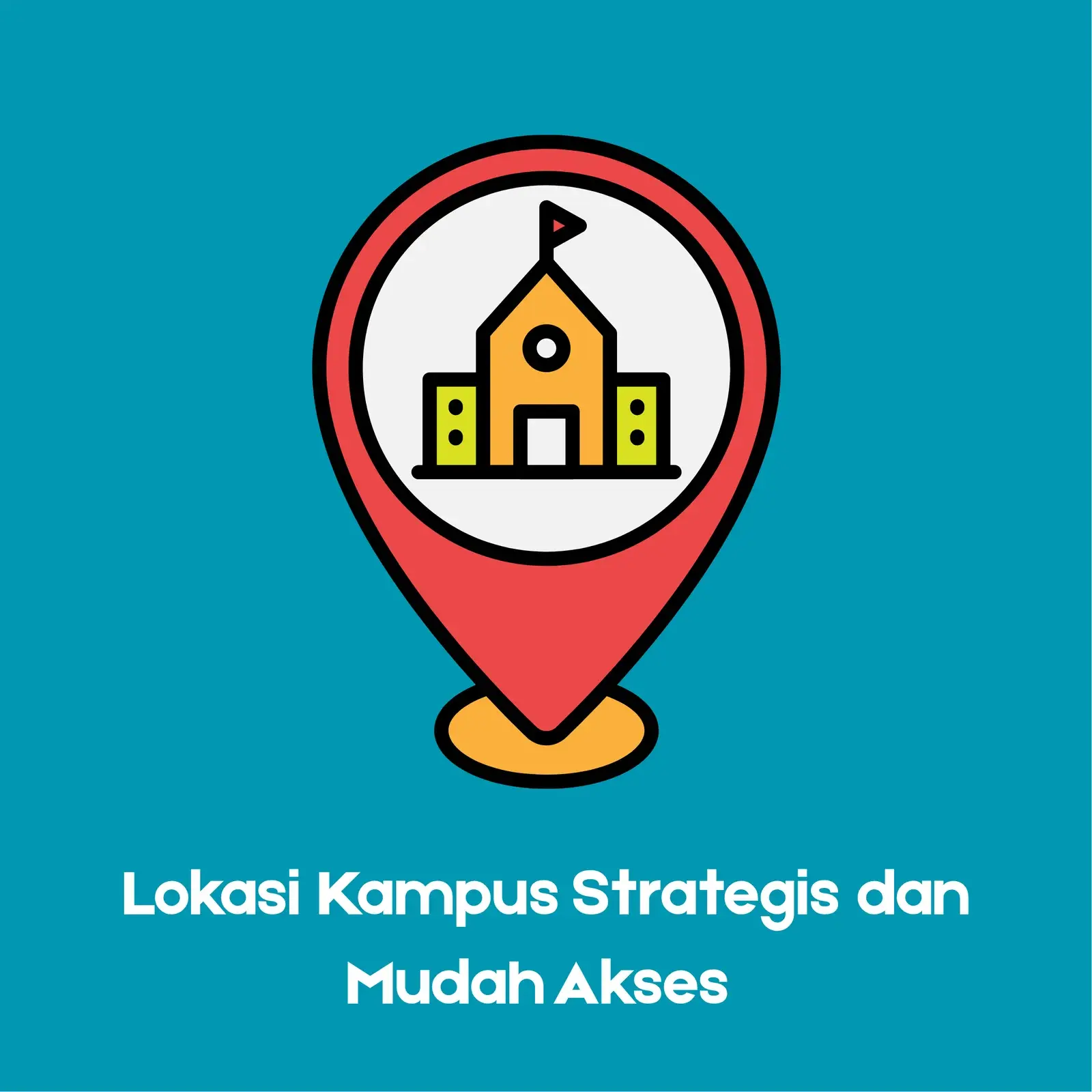 Lokasi Kampus Strategis